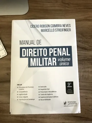 Livro Manual de Direito Penal Militar