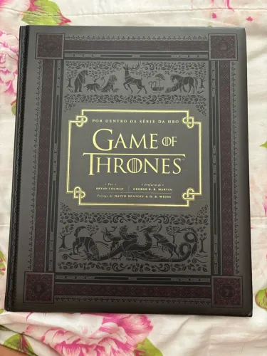 Livro game of thrones - por dentro da serie da HBO