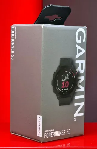 Garmin Relógio Forerunner 55 - 010-02562-13 - Grafite- 42MM - Produto Novo