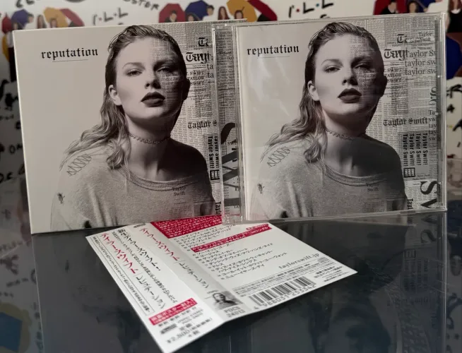 CD TAYLOR SWIFT REPUTATION (IMPORTADO DO JAPÃO) IMPECÁVEL COM LUVA