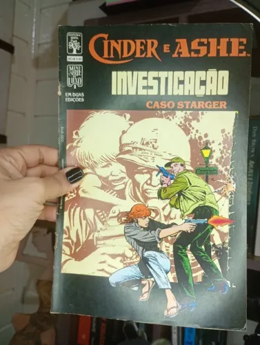Minissérie Cinder e Ashe: Investigação Caso Starger - Edições 1 e 2 (Completa) 1989