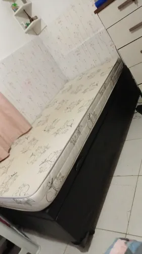 BOX BAÚ  + COLCHÃO 