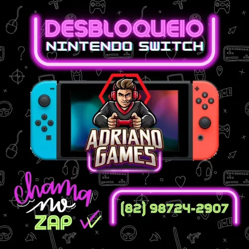 Nintendo switch desbloqueado todos os modelos