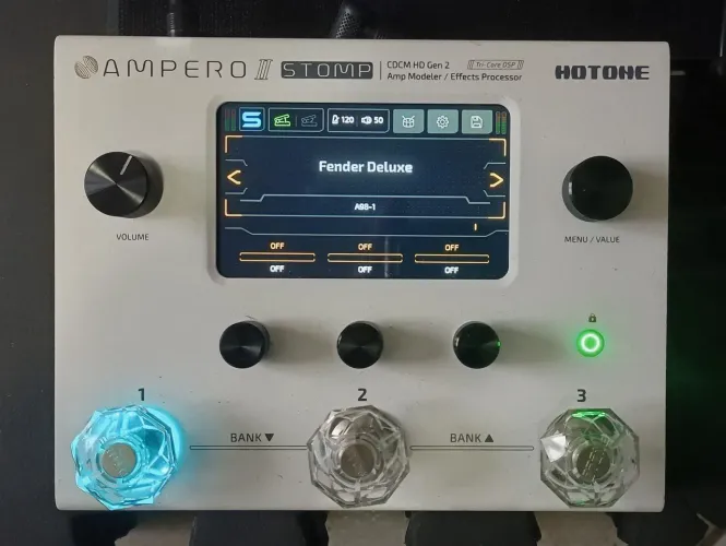 Hotone Ampero 2 Stomp Nova