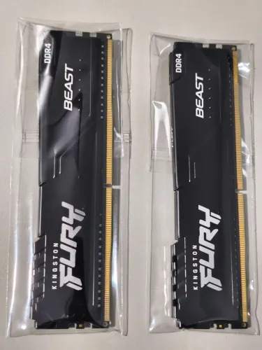 Memória DDR4 2x8gb 16gb 3200mhz FURY 2 Perfil XMP