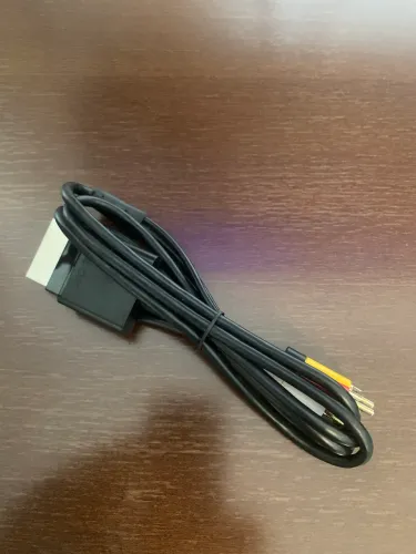 Cabo Av Rca Áudio Vídeo Para Xbox 360 - Original