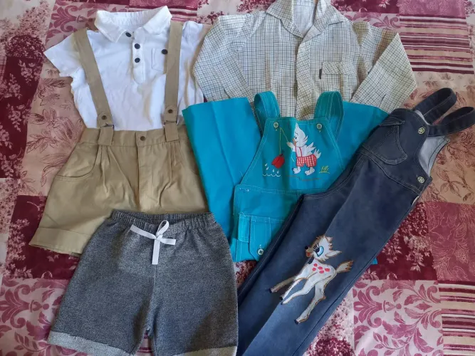 Desapego Lote Roupas Menino  Estilo Lúdico e Dia a Dia Ótimo Estado