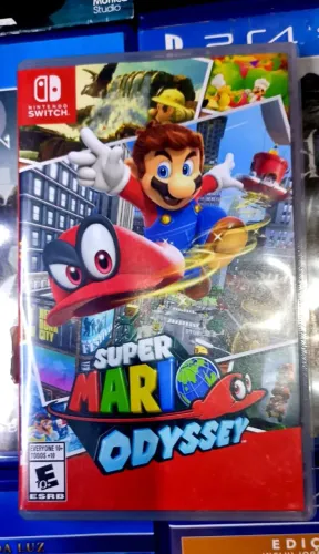 Mario odyssey mídia física (350 reais)