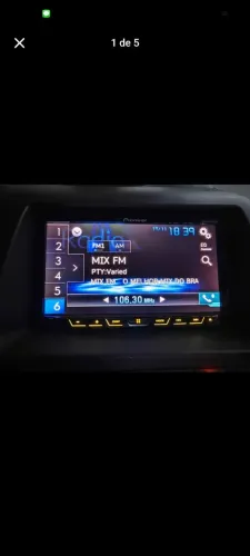 Dvd Pioneer AVH-X5780TV modelo top de linha com espelhamento