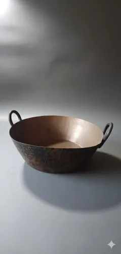 Tacho De Cobre Antigo 15 Litros - Legítimo E Rústico