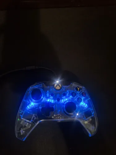 Controle de xbox series transparente edição especial