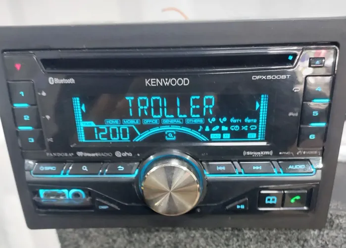 Radio 2 din kenwood  troller