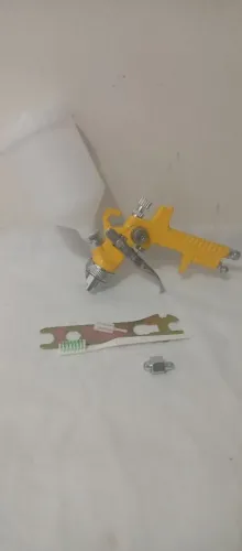 Pistola de pintura pneumática nova copo 600ml