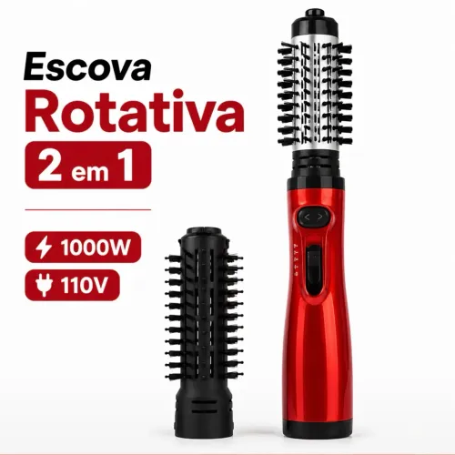 Escova rotativa!! RESULTADO DE SALÃO EM CASA