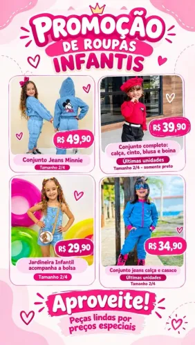 Roupa infantil 