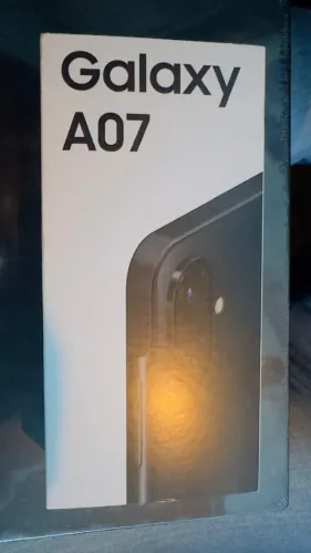 Celular Samsung Galaxy A07 128gb Preto