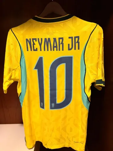 ?Camisa Seleção Brasileira Copa 26 - Neymar Jr #10 Nova c/ Etiqueta ( Do P ao EGG )