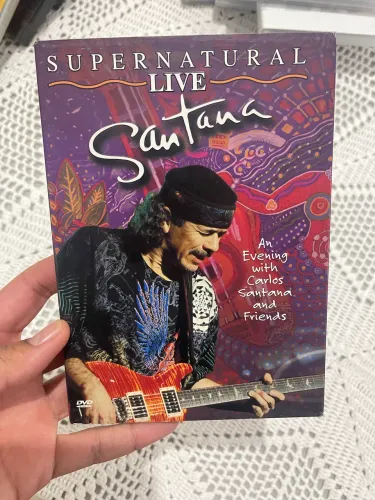 DVD Importado Santana Supernatural Live - Carlos Santana and Friends