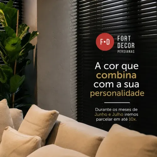 Persianas Sob Medida em Até 10x | Fort Decor Campo Grande/MS