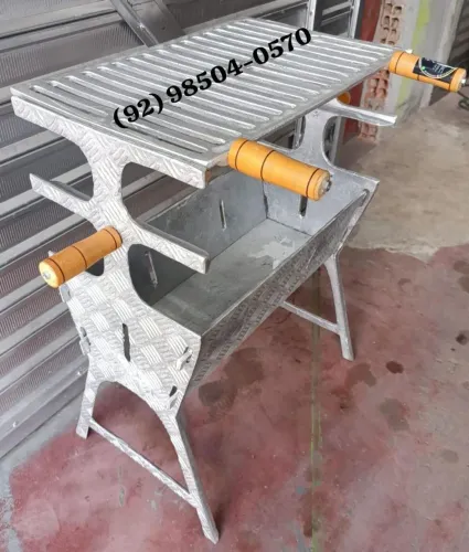 Churrasqueira de aluminio