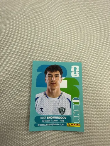 Figurinha copa UZB 16