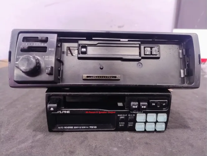 Rádio Alpine original Fiat turbo