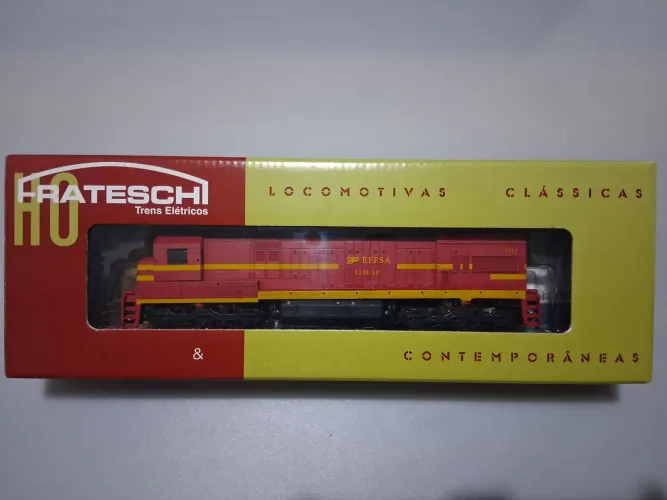 LOCOMOTIVA HO U23C RFFSA FRATESCHI PRODUTO NOVO EXCLUSIVO P/VENDA 