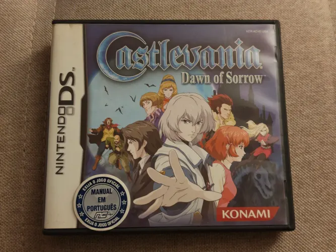 Jogo Castlevania Dawn of Sorrow Original Completo Nintendo DS
