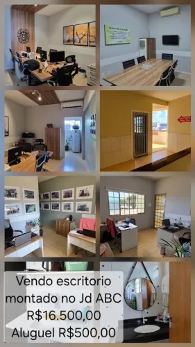 Vendo escritorio montadop no Jardim ABC - Cidade Ocidental/go
