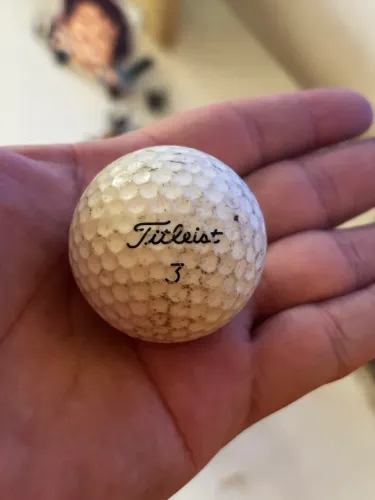 Bola de golfe Stratcor logotipo vintage (1) Titleist Tour Balata 100