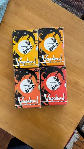 coleção mangás vagabond musashi capitulos 1 a 24