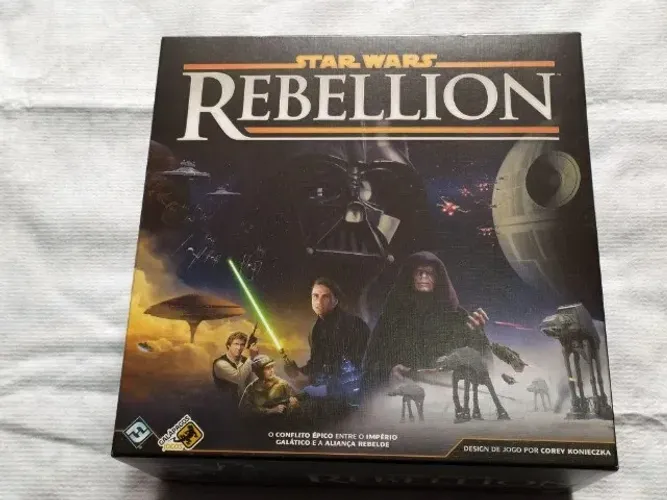 Jogo De Tabuleiro Star Wars: Rebellion - Galapagos - Boardgame