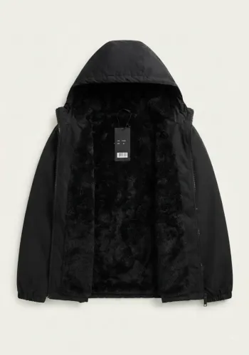 Jaqueta corta vendo forrada peluciada masculina M