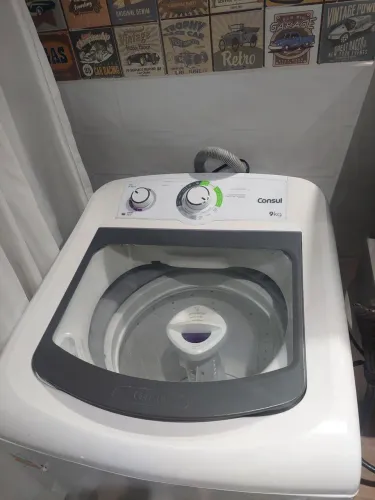 Vendo máquina 9kg consul, no precinho