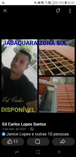 Serviços Gerais Pedreiro e Telhodista no Jabaquara sp