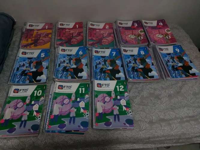 Livros FTD do 1? ano do ensino médio