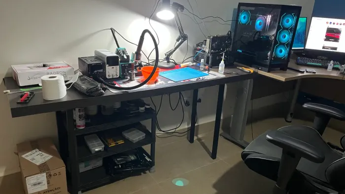 Reparo em placa de vídeo e notebook - Animuslab