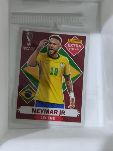 Figurinhas Neymar Legend Bordô