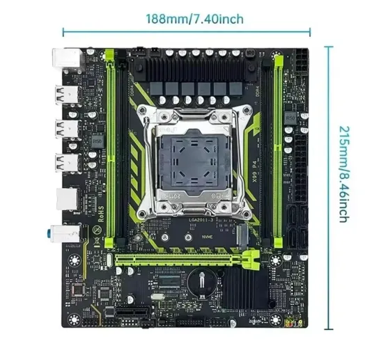 Vendo placa mãe com xeon e5 2630 v4 sem memoria