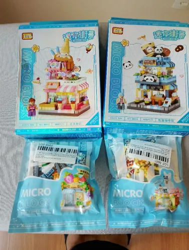 KIT 4 MINI LEGO MENINAS + 1000 PEÇAS MANUAL COMPLETO ENCAIXE PERFEITO SÃO PAULO
