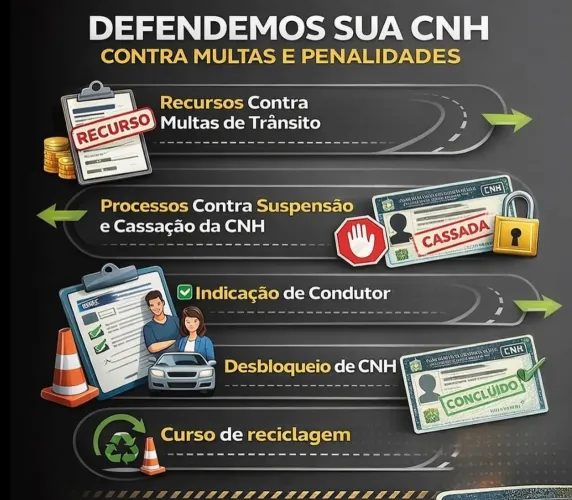 ASSISTÊNCIA SOBRE MULTAS NA CNH