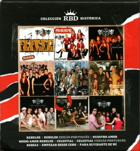 BOX CDs RBD (em bom estado)