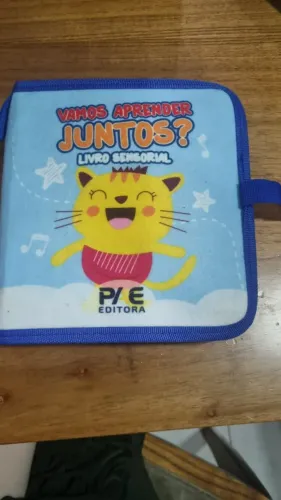 Vamos Aprender Juntos - Livro Sensorial