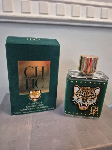 Frasco vazio CH Beasts - Carolina Herrera - Edição limitada. 100ml