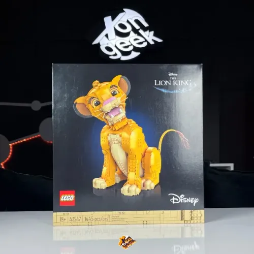 Lego Jovem Simba, O Rei Leão  | lacrado | enviamos para todo Brasil | monte em família 
