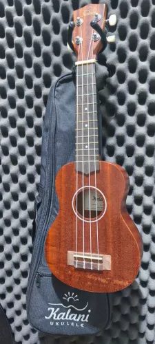 UKULELÊ ACÚSTICO KALANI SEMINOVO - PARCELO12X NOS CARTÕES