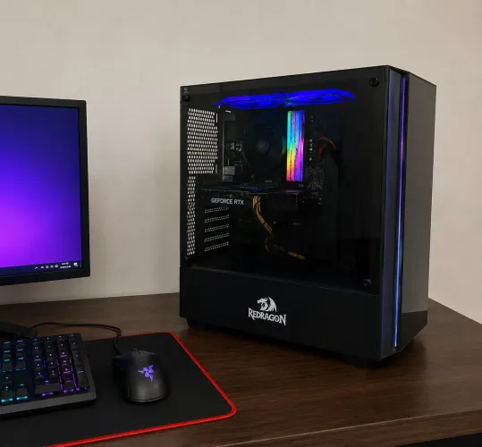 Pc Gamer Ryzen 5500 + RTX 3060 12Gb
