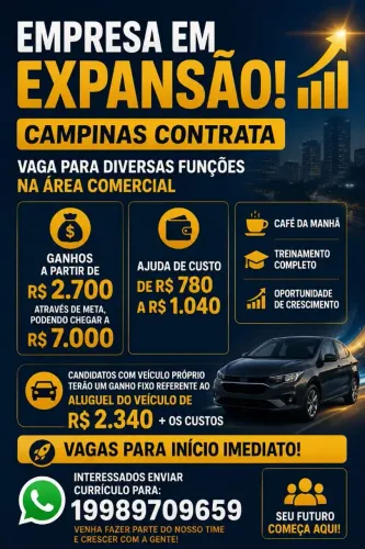 ?Oportunidade de emprego ?