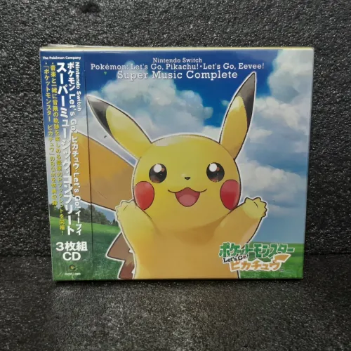 Pokemon Let's Go Pikachu & Eevee Super Music Complete Soundtrack Trilha sonora Original