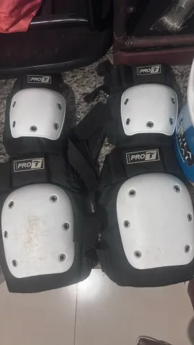 Kit patinação Traxart- Joelheira e cotoveleira